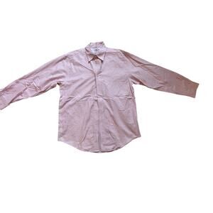 Brook's Brothers Men's Pink Plaid Madison Fit Shirt - Size Medium